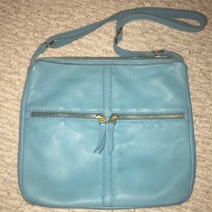 Fossil leather bag